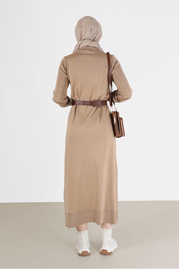 BASIC TRİKO ELBİSE 42060 - 3