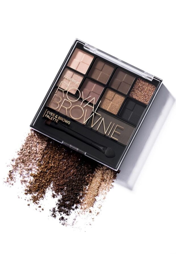 لوحة ظلال العيون والحاجب من Royal Brownie