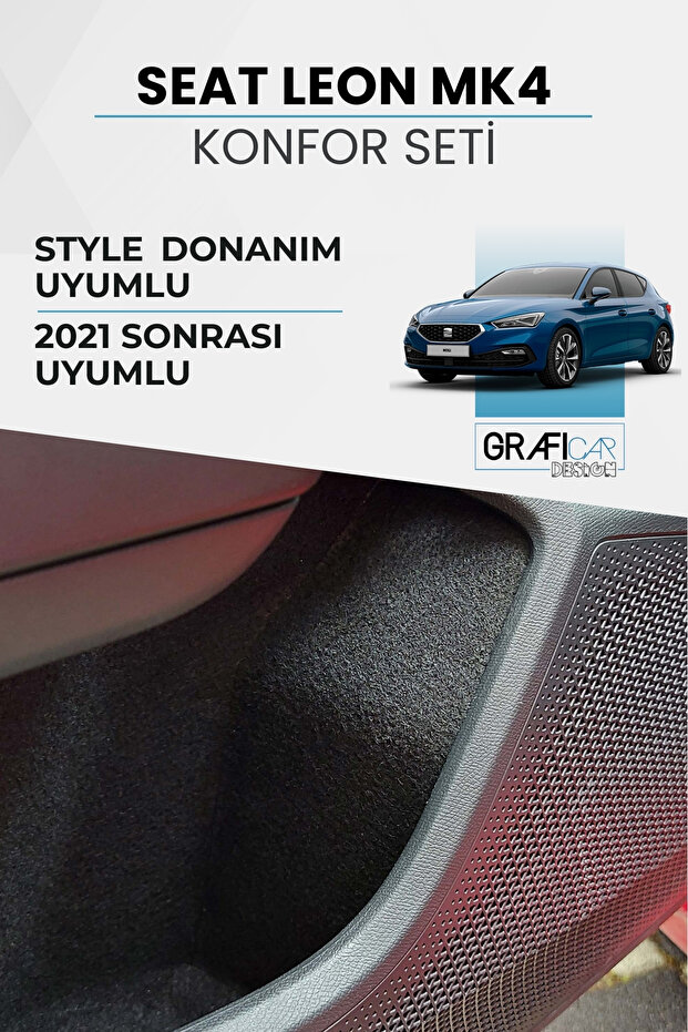 طقم مريح متوافق مع سيات ليون MK4 / متوافق مع التجهيزات المحددة