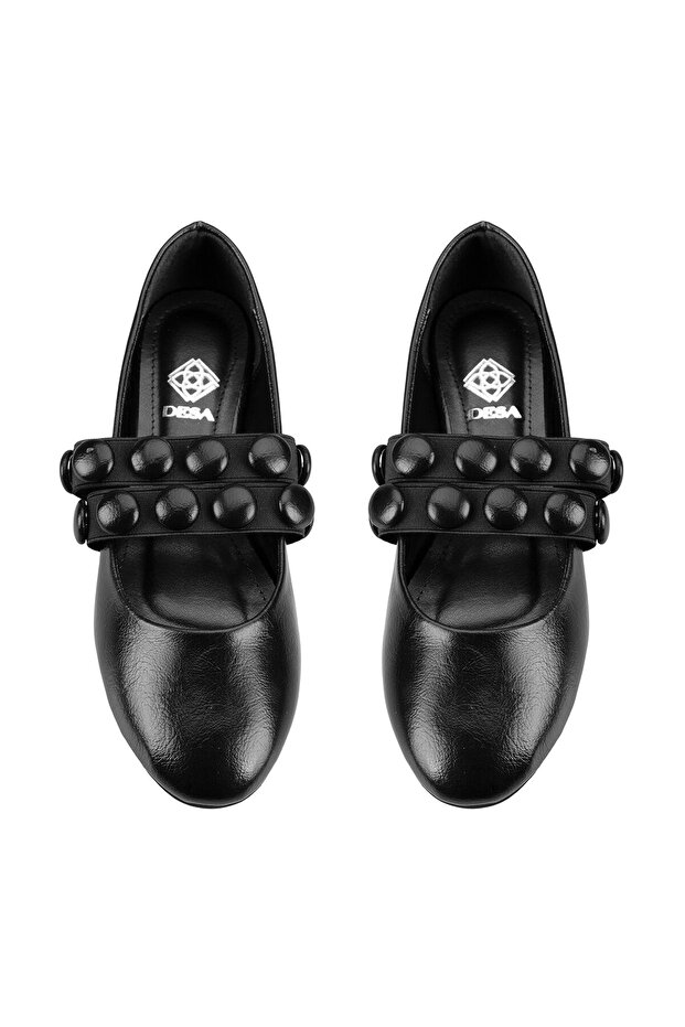 Kadın Siyah Babet - 7