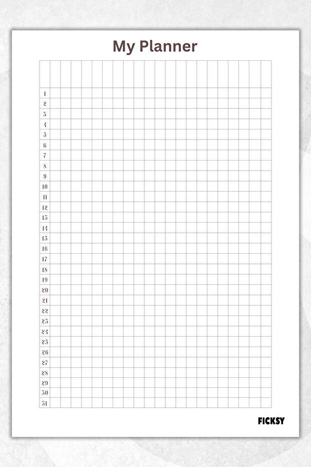 Timeless Multi-Purpose Daily Weekly Monthly Planner - A4 Size To Do - 30 Sheets - Planner