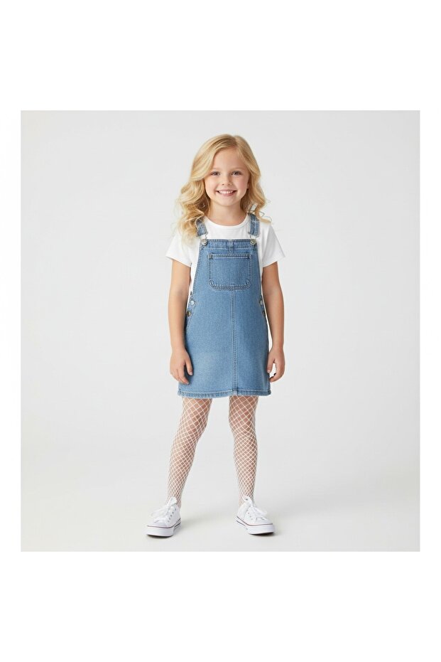 Mrežaste čarape za devojčice - 1