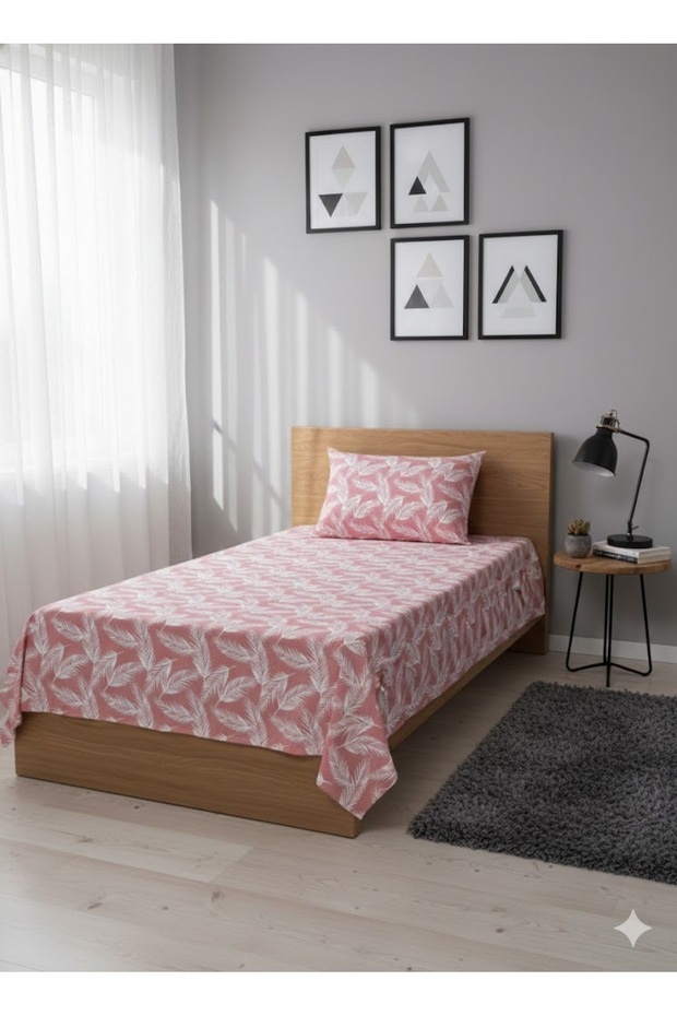 Single Elastic Unity Sheet and 1 Pillowcase - 1