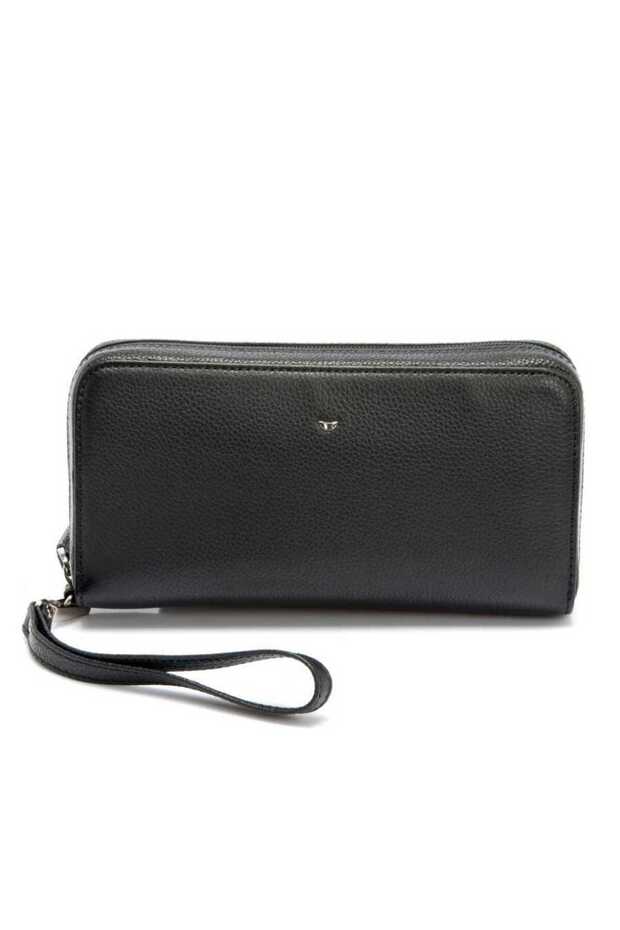 Black Genuine Leather Men's Handbag - S1Pc00002179-A6F
