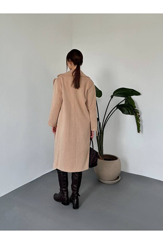 Premium Oversize Kaşe Kaban - 2