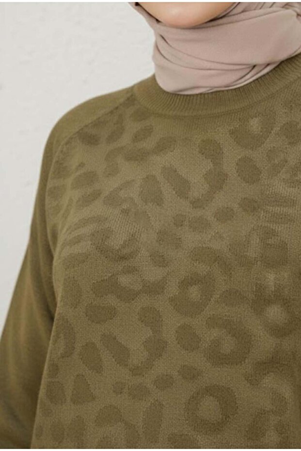 Leopar Desenli Tunik - 2