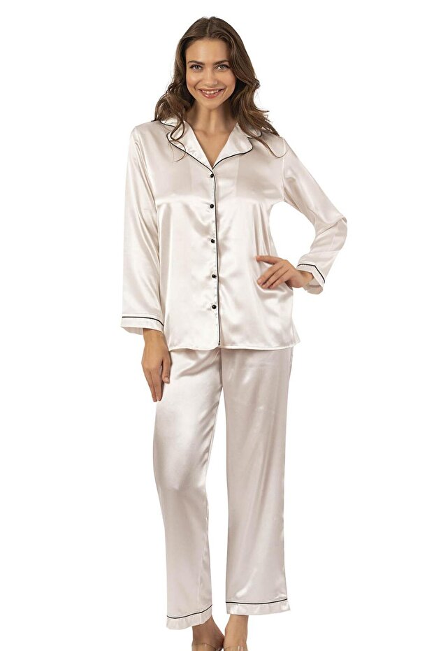 Satin Pajama Set - 2