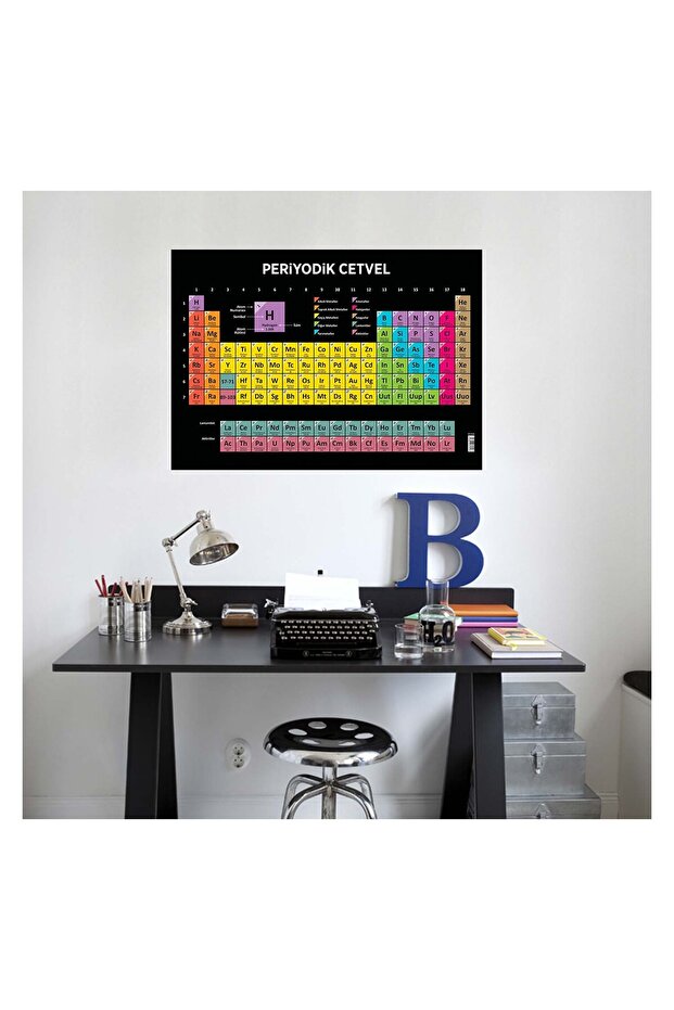 Periyodik Tablo Duvar Sticker - 1