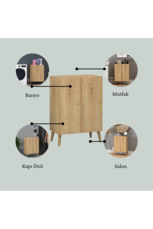 Luce Ayakkabılık Midi - 7