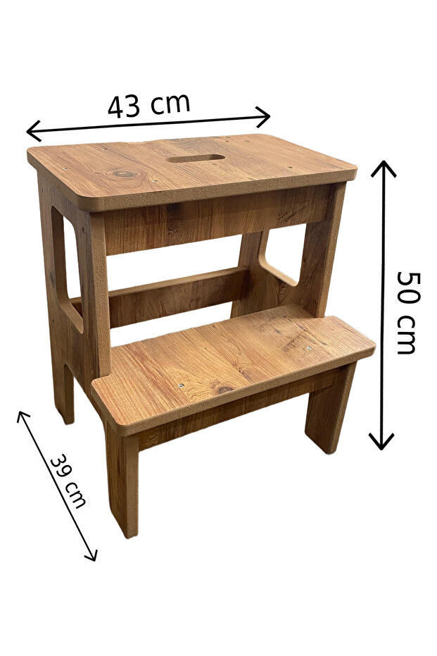 Ikae Basamaklı Mutfak Tabure Merdiven - 4