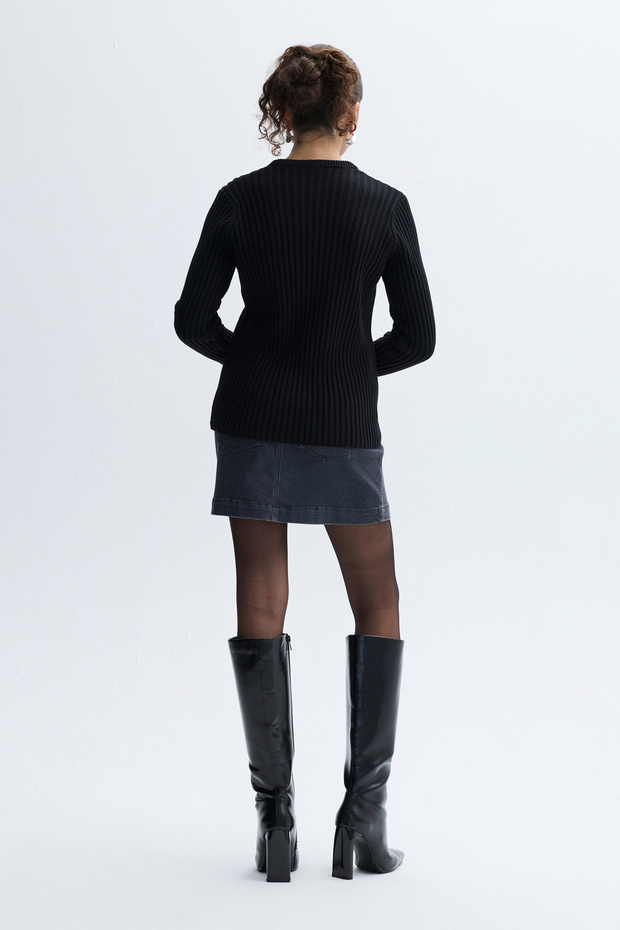 V YAKA TRİKO KAZAK - 2