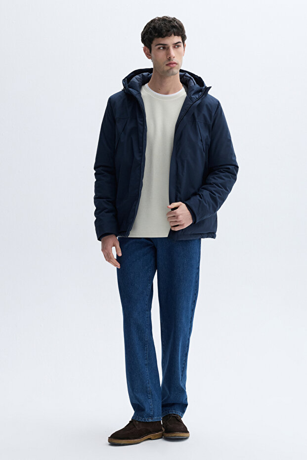 KAPÜŞONLU KISA MONT - 4