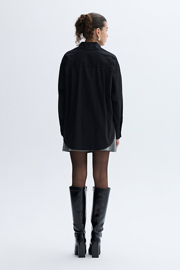 OVERSIZE CASUAL GÖMLEK - 2