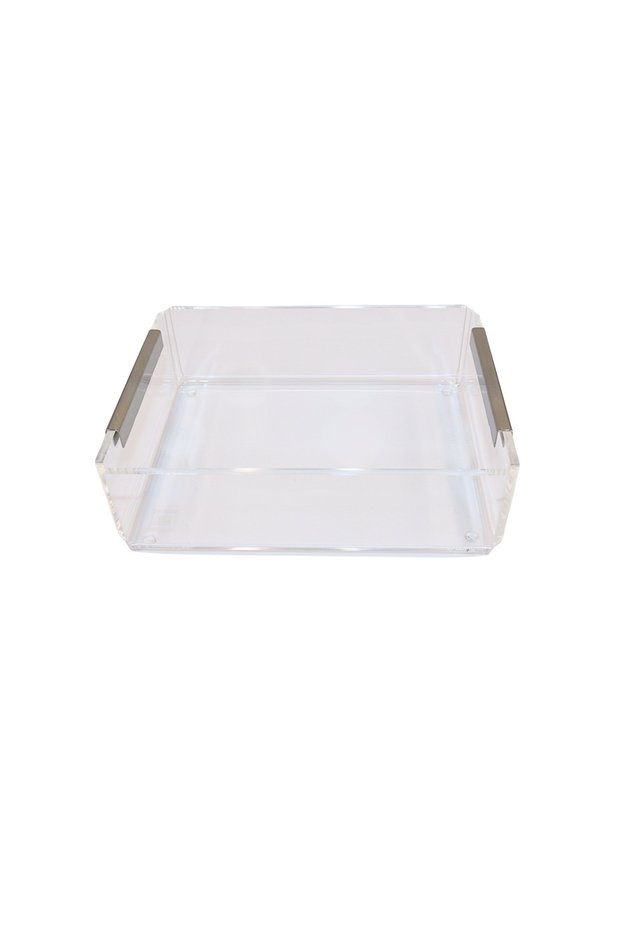 Towel Holder/Organizer Silver