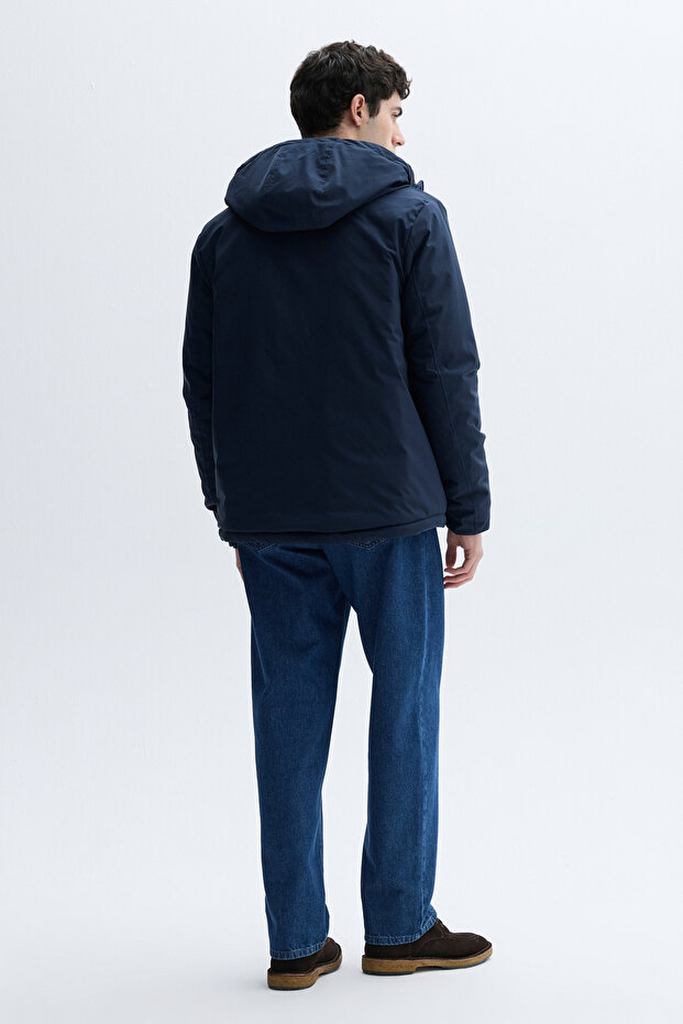 KAPÜŞONLU KISA MONT - 2