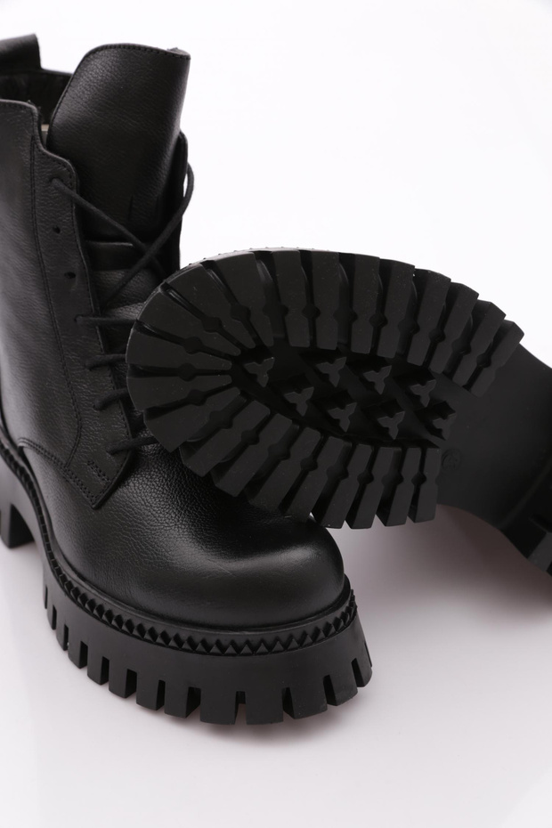 2251811K Kadın Deri Bot - 5