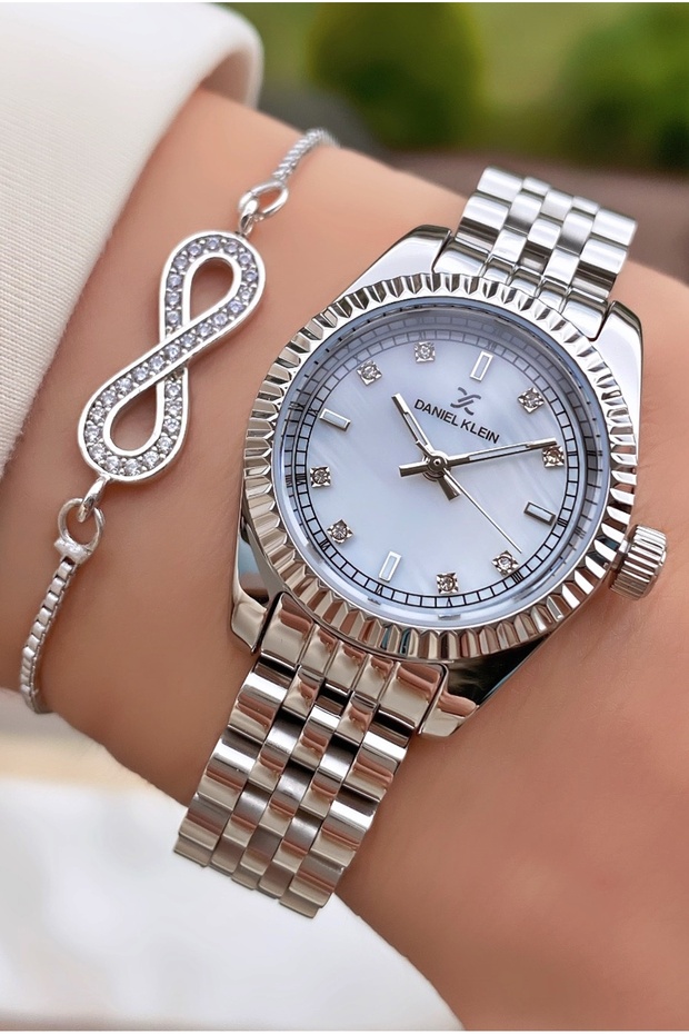 Brand Silver Color Women's Wristwatch - Bracelet 0850dkl011169