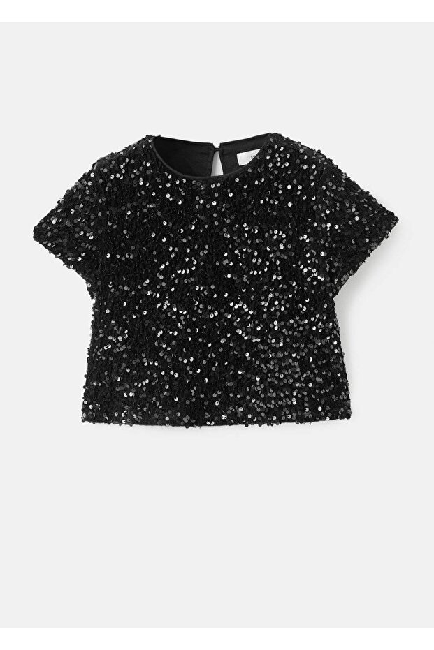 Payetli bluz - 3