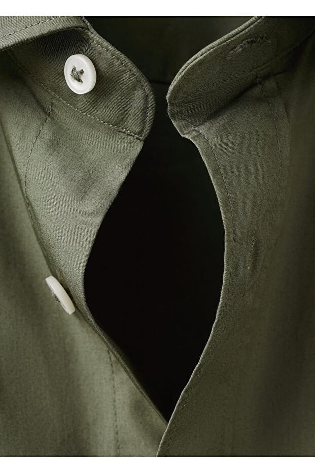 Regular fit %100 pamuklu gömlek - 7