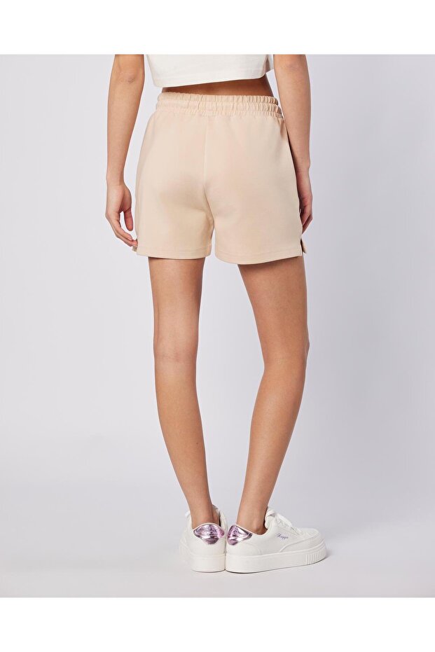 Edna Short Kadın Bej Regular Şort - 3