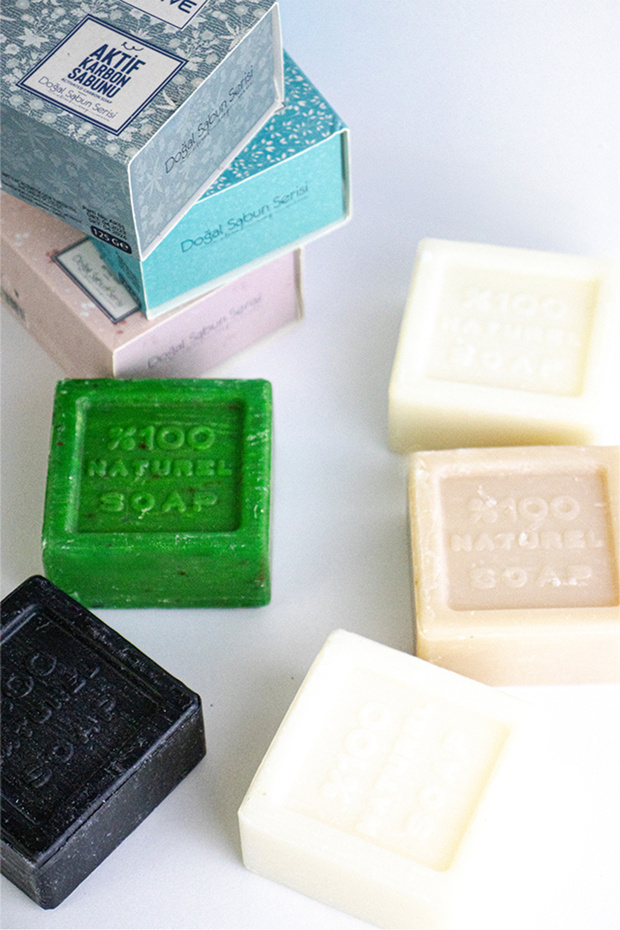 صابون الأرز الطبيعي الصلب 125 جرام - 5