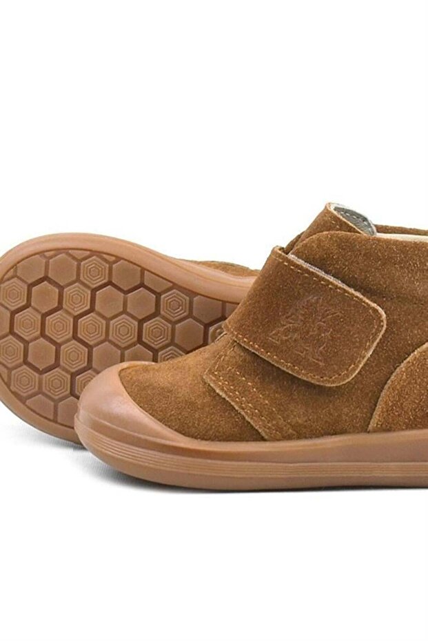 Yoohoo Hakiki Deri Taba Unisex Bebek Bot - 8