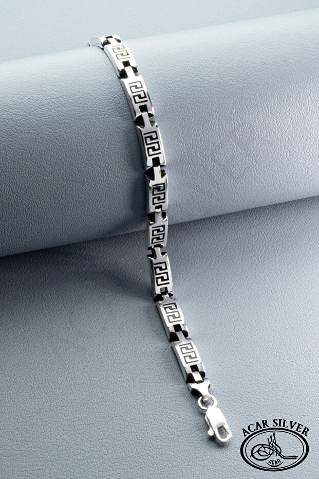 Gümüş Erkek Bileklik - 1