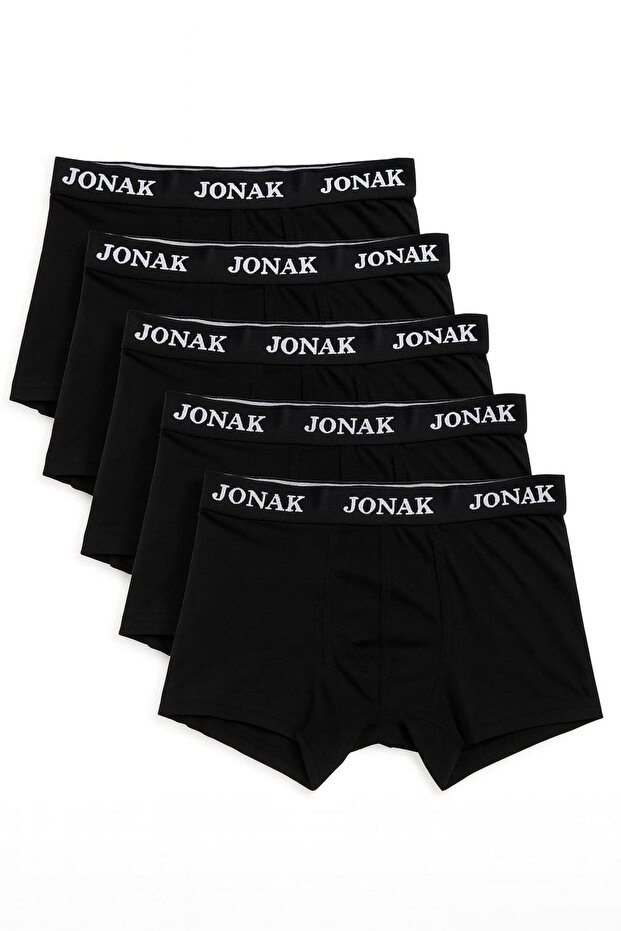 Černý pánský boxer 5 Pack - 2