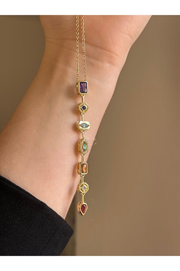 Çelik Element Y Kolye - 1