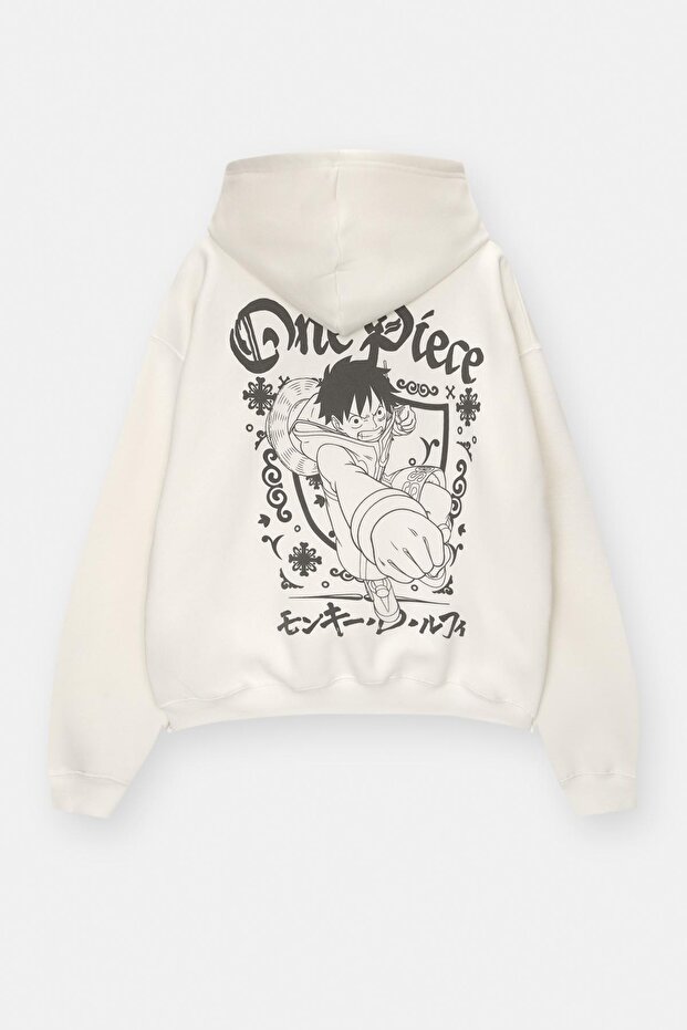One Piece kapüşonlu sweatshirt - 7