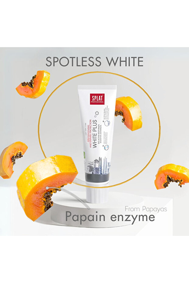 معجون أسنان وايت بلس الطبيعي الاحترافي 100 مل - 8