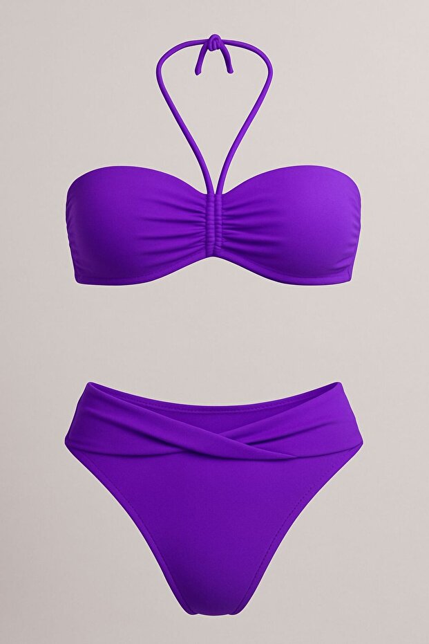 Straplez Bikini Üstü - 1