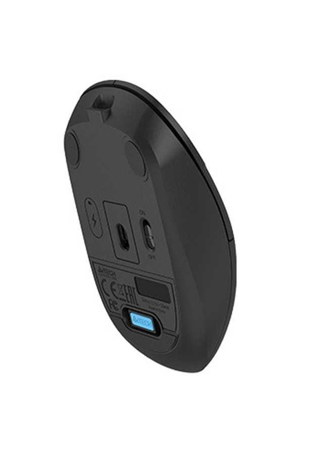 A4TECH Fstyler FG15C Air2 Dual-Mode Rechargeable Wireless Mouse (Desk + Air) - Black - 5