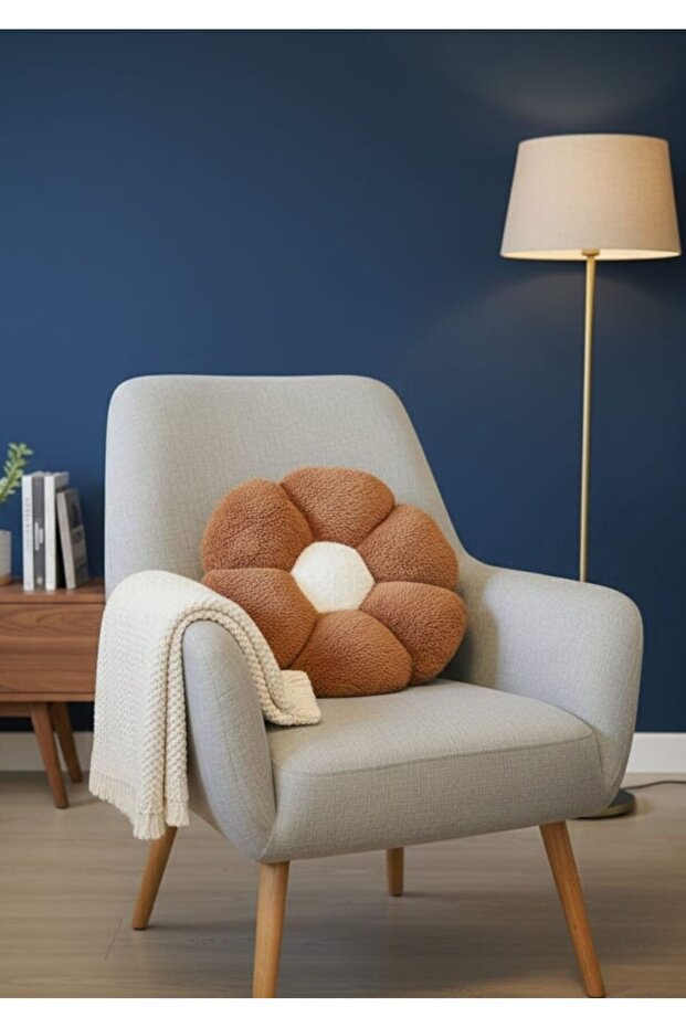 Decorative Daisy Throw Pillow Cushion Cushion Imported Fabric