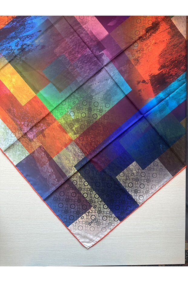 Trend Digital Printing Batik Rectangle Patterned Royan Scarf Pattern 4 Colors 2 - 5