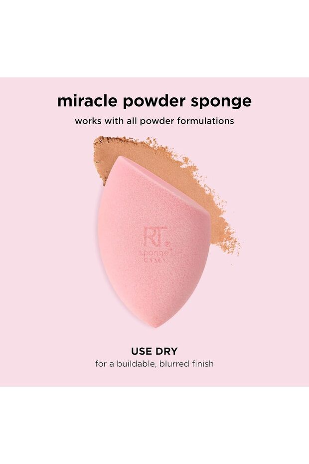 Miracle Powder Sponge Pink, Makeup Blending Sponge For Powder Products 1894 - 6