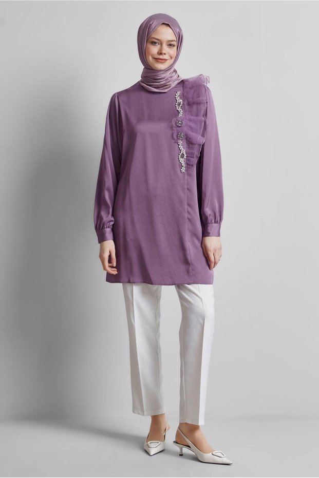 Ruffle Detail Tunic 44714