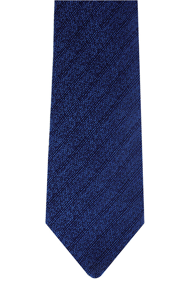 ربطة عنق من مزيج الحرير منقوشة - 2