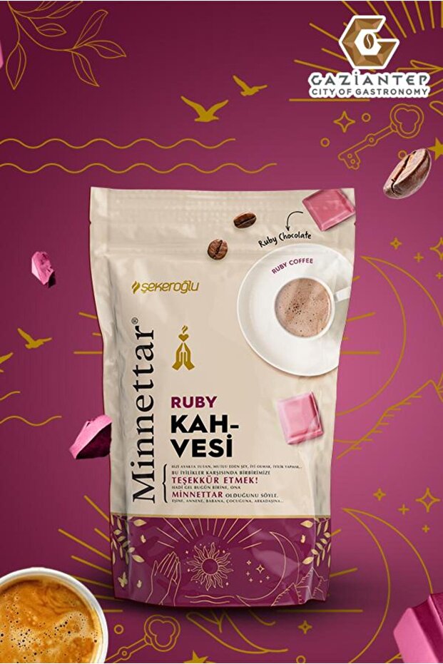 Minnettar Ruby Çikolatalı Kahve 165 Gr - 1