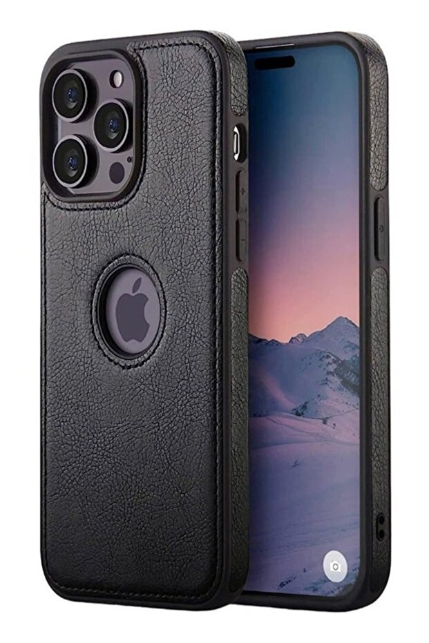 جراب جوال لهاتف iPhone 14 Pro Max - أسود - 3