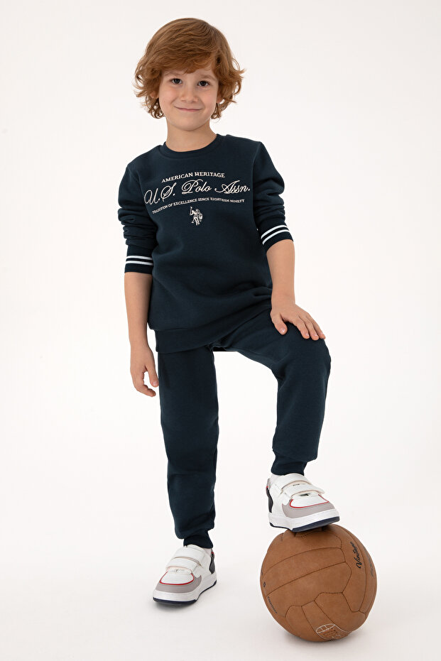 Boy's Navy Blue Pajama Set 50318686-Vr033
