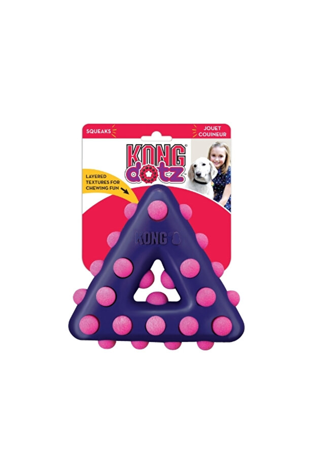 Dotz Triangle Triangular Dog Toy Tr-Large - 1