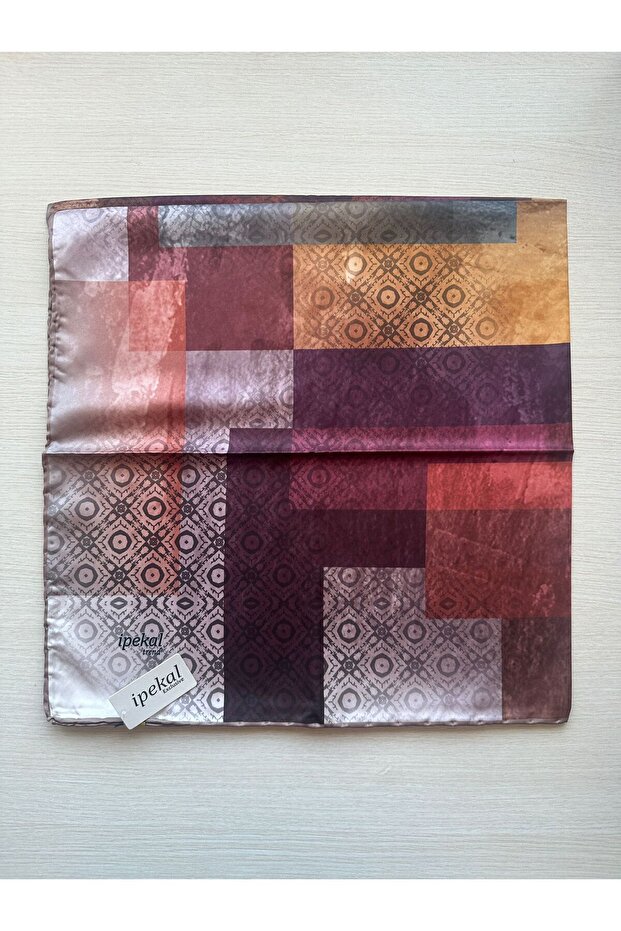 تريند الطباعة الرقمية التعادل صبغ مستطيل منقوشة وشاح رويان نمط 4 ألوان 8 - 6