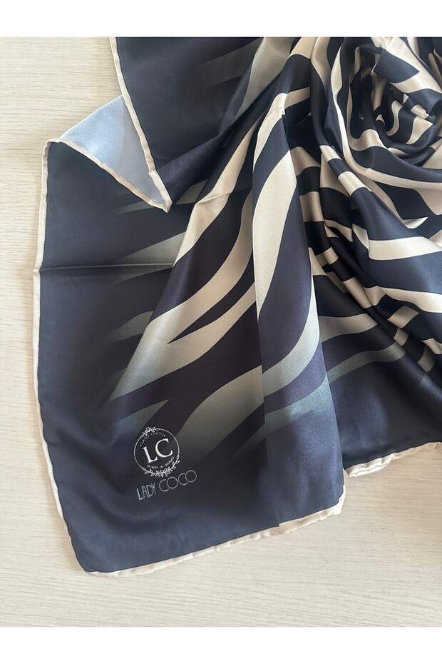 حمار وحشي منقوشة الطباعة الرقمية وشاح رايون - 6