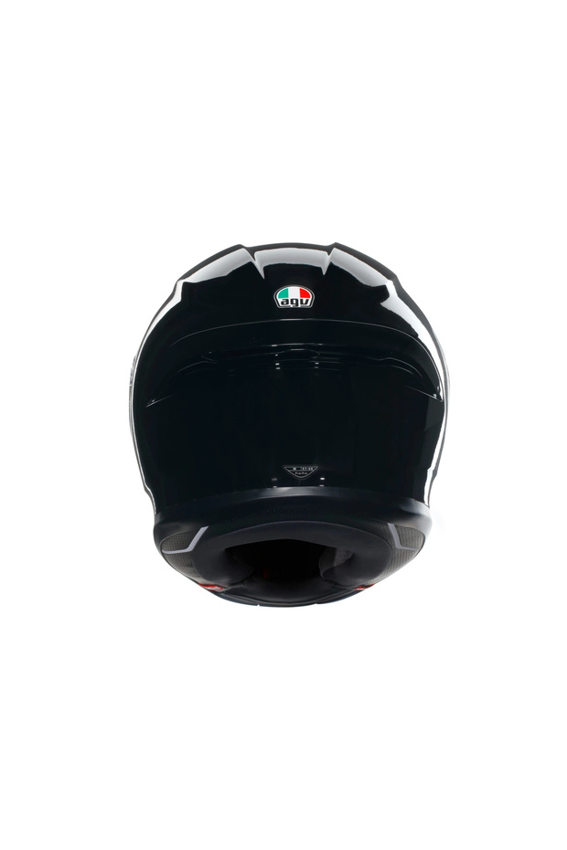 K6 S Black Mono Kapalı Kask - 6