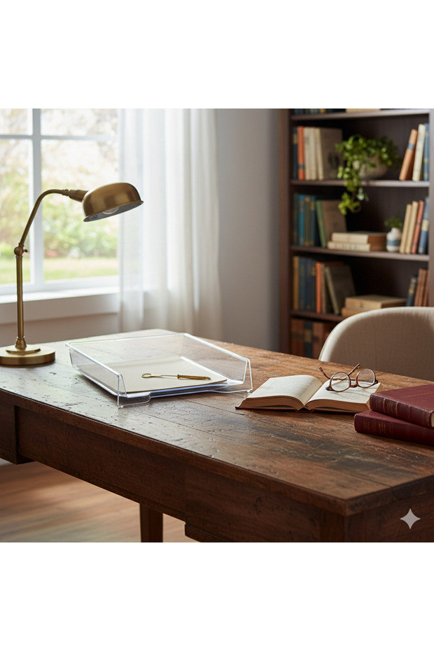 Plastik Evrak Rafı Tekli - 3