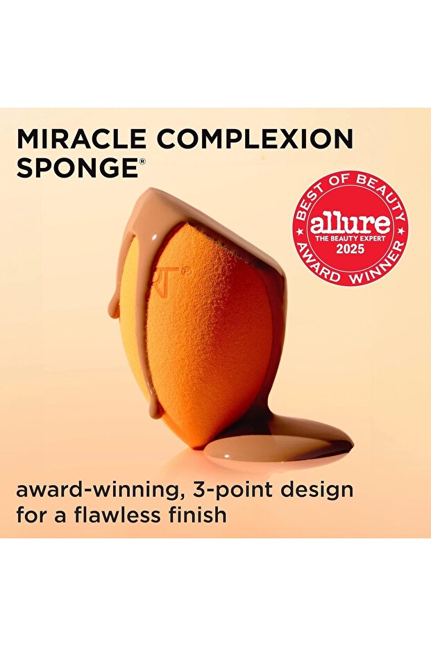 1566 Miracle Complexion Sponge 1 Count Orange - 3