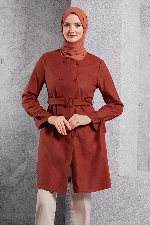 45167 موديل سترة بحزام - 2