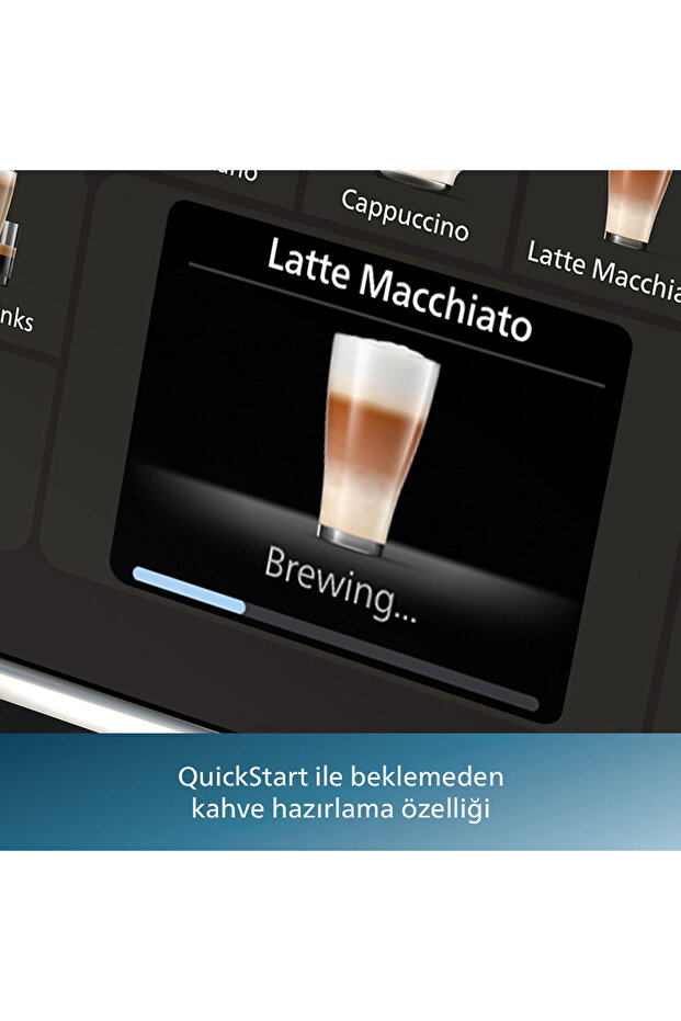 LatteGo Tam Otomatik Espresso Makinesi, 20 Sıcak ve Soğuk İçecek, Silent Brew, EP5544/80 - 3