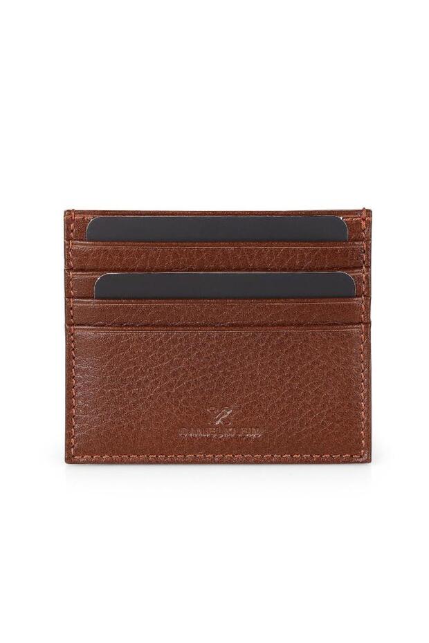 Dkl1080-4 Men's Brown Wallet & Card Holder Made of Real Leather